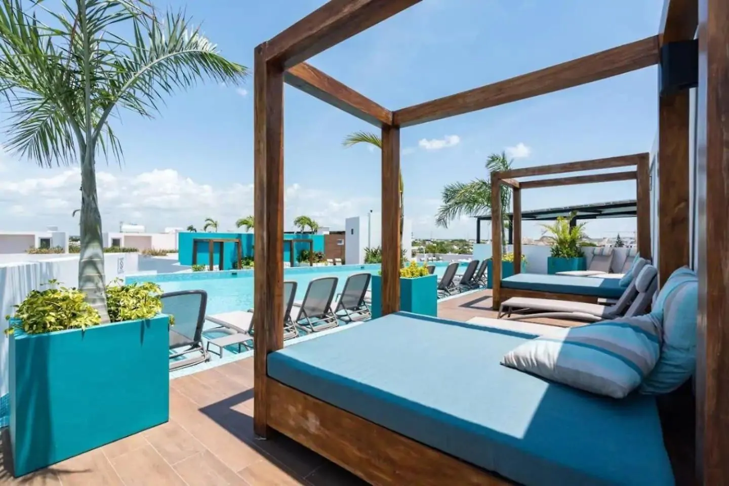 Estupenda Habitacion Con Cama King 100Mb Y Refri Playa del Carmen 0*,
